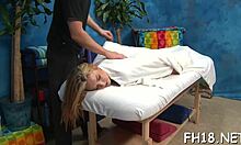massage sex xxx with oiled teen babe