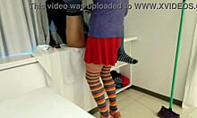 I take off skirt for boyfriend fuck