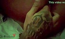 Blonde Brazilian wife fucked outdoors without condom