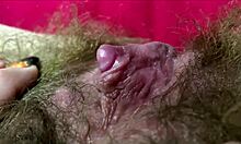 Hairy pussy compilation makes her cum hard