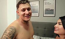 alejandras first house tour ends in rough sex and a kiss with lots of semen