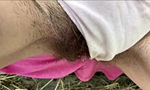 Hairy pussy compilation makes her cum hard