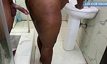 My neighbors wife takes rough creampie in bed