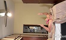 Vizinho Films Redhead Masturbating After Bath