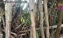 super dotado comeu a esposa do corno no meio da mata