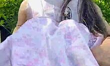 Outdoor tease for sundress session 2