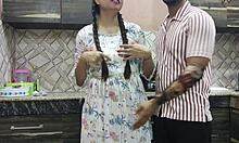 desi jija sali sex romance in kitchen with dirty talk