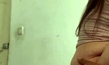 latina milf gets ass fucked while riding cock