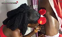 Santa claus paid her a surprise visit in her home on christmas