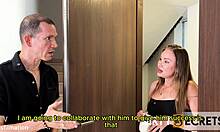 Timy fucks neighbor Hannah and April doggystyle