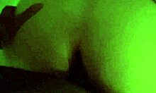 horny arab step mom getting fucked at night on the bed 😈