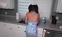busty babysitter kiana kumani gets creampied by seth brogan
