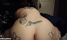 Bouncing that phat juicy ass on the dick