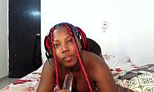 This little 18+ ghetto ebony thot loves deepthroating for cum in mouth