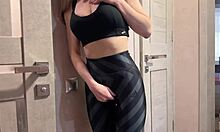 fucked busty stepmom for watching me with girlfriend