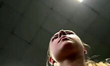 fingering pussy in the gym