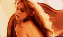 hottest blonde does professional strip tease