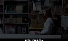 teen shoplifter lets mall cop fuck her