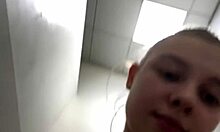 fingering pussy in the gym