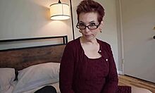 Sexy redhead gilf tutor ruby lynne distracts you from studies