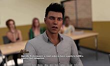 law school meeting with hot brunette british girl