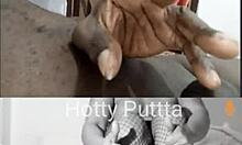 Hotty puttta receives massive cum tribute all over her body