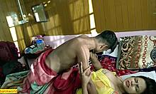 desi girl enjoys honeymoon sex with erotic pounding