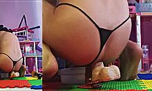 big butt plug inchable plug dap doble penetracion