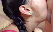 A escondidas espio a mi hermanastra y me la mama