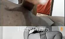 Hotty puttta receives massive cum tribute all over her body