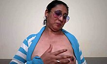 i help my milf stepmother after catching her masturbating