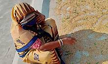 desi bhabhi gets quick assfucking from neighbor