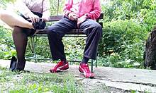 Stockings In My Stepmothers Hands During Outdoor Play