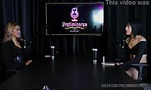 ariane kimiko compilados with bia hot on podcast