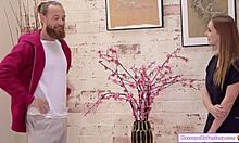 masseuse gives client full body massage