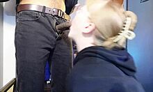 fuckin this thick ginger with glasses on her knees