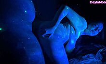 Real public sex in a nightclub with redhead wife