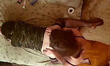Anastasia uses strap on to dominate cute submissive boy Sasha Earth