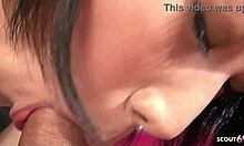 short hair japanese teen tastes first time sperm at jav