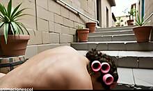 ramon fucks dona florindas pussy in neighborhood