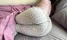 Stepsister Shares Bed And Makes Me Cum On Her Big Ass