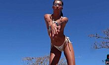 tiny latina teen 18+ model katherinne sofia shows petite body