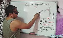 Math angle problem at 45 degrees