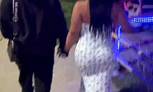 Creampie for gorgeous Colombian girl on rainy day