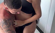 pregnant babe rides her lover before hubby