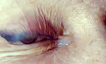 i cummed a huge load right on her eye