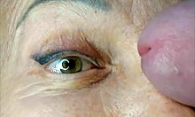 i cummed a huge load right on her eye