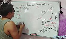 Math angle problem at 45 degrees