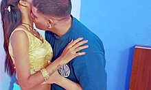 sexy slim bhabhi seduce by her devar when she was alone sitting in the balcony