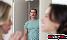 Lesbian Best Friends Aria Valencia And Haley Reed Share Big Cock